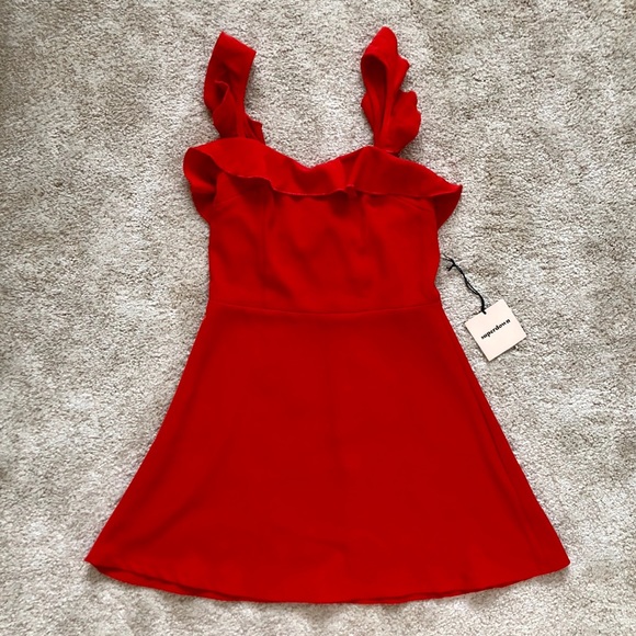 Brand New Ruffle Cami Mini Dress - Picture 6 of 8